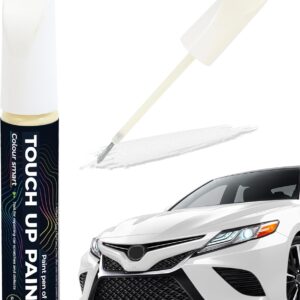 White Touch Up Paint Pen,Touch Up Paint for Cars,Car Accessories Car Touch Up Paint, Automotive Paint Pen Scratch Repair,Car Remover Scratch Paint Pen,Car Paint Pen for Erase Car Scratches